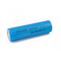 Аккумулятор Li-Ion 18650, 2200mAh - миниатюра