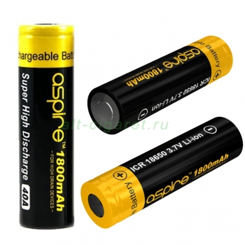 Аккумулятор Aspire ICR 18650 40А