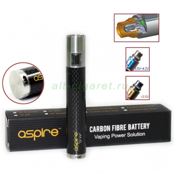 Аккумулятор Aspire CARBON-F VV+ 1000 mAh
