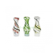 Drip tip 510 стекло цветной 