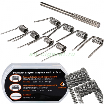 GeekVape Framed Staple Coil Kit 2 In 1