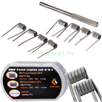 GeekVape Fused Clapton Coil Kit 2 In 1