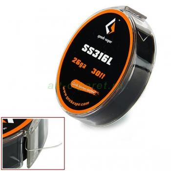 Geek Vape проволока SS316L, 0.40мм, 26ga (10 метров)