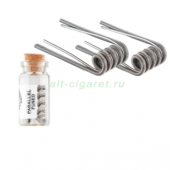 Готовая спираль  PARALLEL FUSED CLAPTON COIL 2 шт