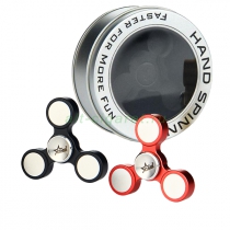 Starss Aluminum Tri-Bar Hand Spinner Fidget Toy Electroplating