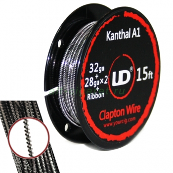 Kanthal A1 Clapton Wire 32ga + 28ga x 2